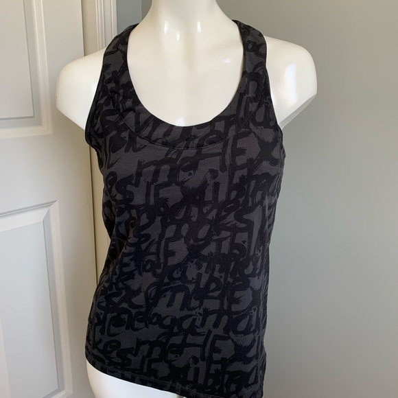 H&M Tops - H & M Active graffiti style top